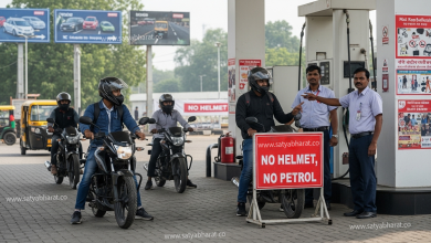 મધ્યપ્રદેશના બે મહત્ત્વના શહેરો ભોપાલ અને ઈન્દોરમાં હવે હેલ્મેટ વગર ટૂ વ્હીલર ચલાવનારાઓને પેટ્રોલ નહીં મળે. જિલ્લા વહીવટીતંત્ર દ્વારા લીધો મહત્વપૂર્ણ નિર્ણય, જે મુજબ કોઈપણ પેટ્રોલ પંપ પર હેલ્મેટ વગરના ચાલકોને પેટ્રોલ પૂરુ પાડવામાં નહીં આવે.