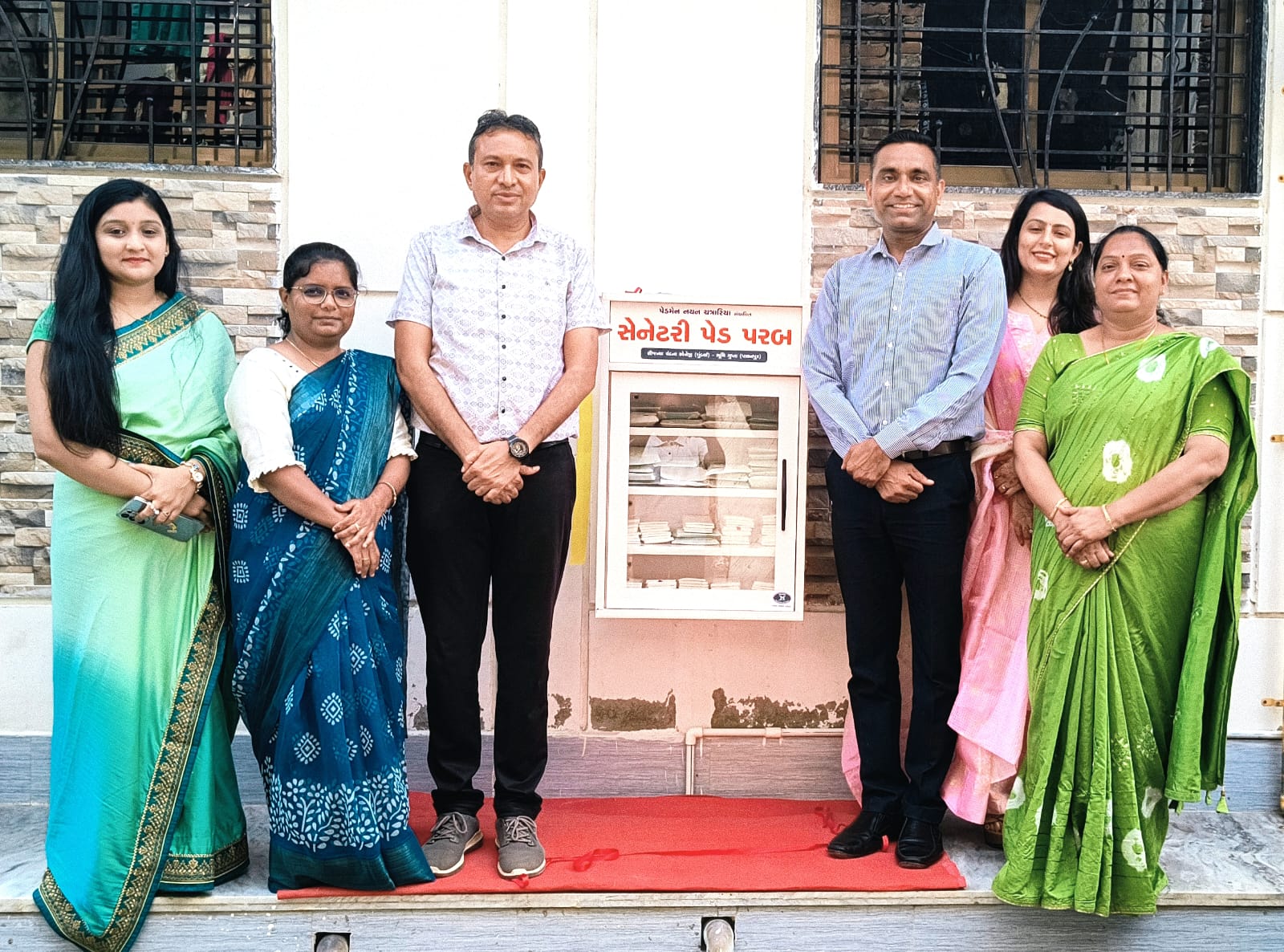 Gujarat Padman Nayan Chatraria Free Sanitary Pad Festival Palanpur Sanitary Pad Distribution Gujarat