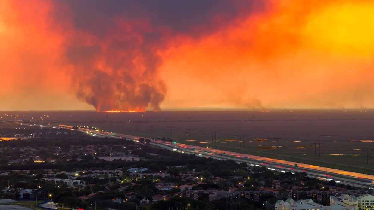 Florida Wildfire News Picayune Strand Forest Fire Spreads Over 1700 Acres