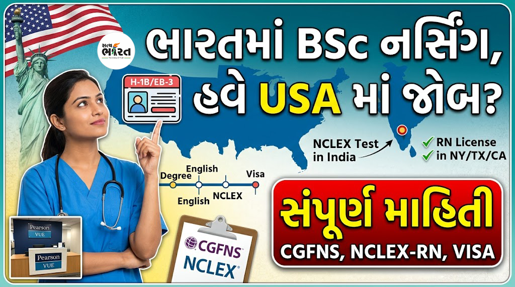Nursing Jobs in USA, BSc Nursing Career, NCLEX-RN Preparation, Indian Nurses in America, CGFNS Process, Healthcare Jobs Abroad